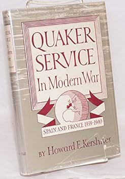 Hardcover Quaker service in modern war Book