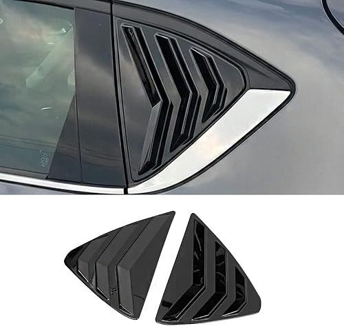 Miniatura 8 de BOYUER Para Mazda CX-5 CX5 2017-2023 - Rejillas laterales traseras estilo carreras, persianas de estilo deportivo para decoración exterior fresca