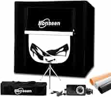 Amazon | Konseen 撮影ボックス 60x60x60cm 撮影キット 光度調整