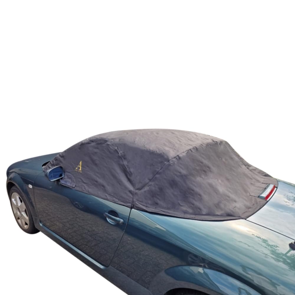 Halbabdeckung kompatibel mit EIN Audi TT (8N) für Außen Berlin Schwarz