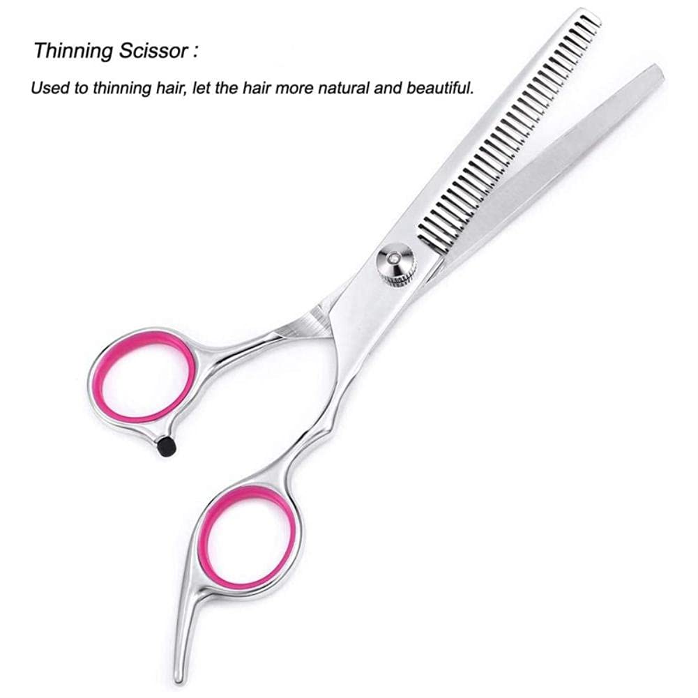 UKKO Ciseaux pour Chien Ciseaux De Toilettage pour Animaux De Compagnie Sertie d'une Pointe Ronde De Sécurité, Kit De Ciseaux De Toilettage pour Chiens pour Chiens-As Show