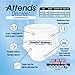 Attends Discreet Incontinence Care Day/Night Extended Wear Protective Underwear with DermaDry Technology for Adults, Medium, Unisex, 16 Count (Pack of 4) (Packaging My Vary)