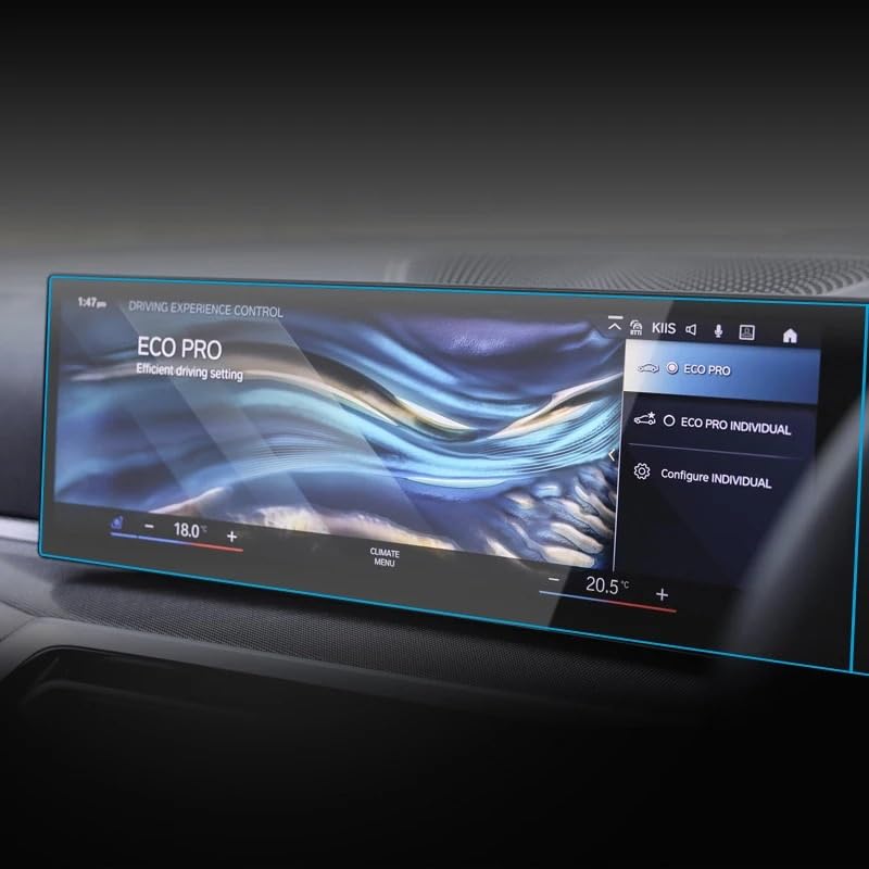 Autocollant voiture i4 2022 pour protéger l'écran de navigation