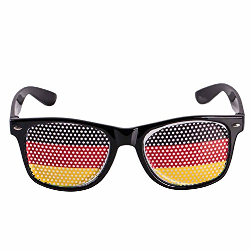 UMOI Article de supporter de l'Allemagne pour la Coupe d'Europe 2021 Coupe du Monde de de supporters - Viewing public Olympia - Lunettes de soleil Cover