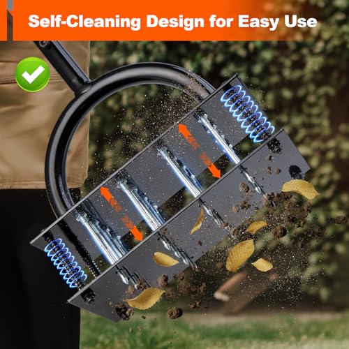 Bluesea Lawn Aerator with 16 Spikes