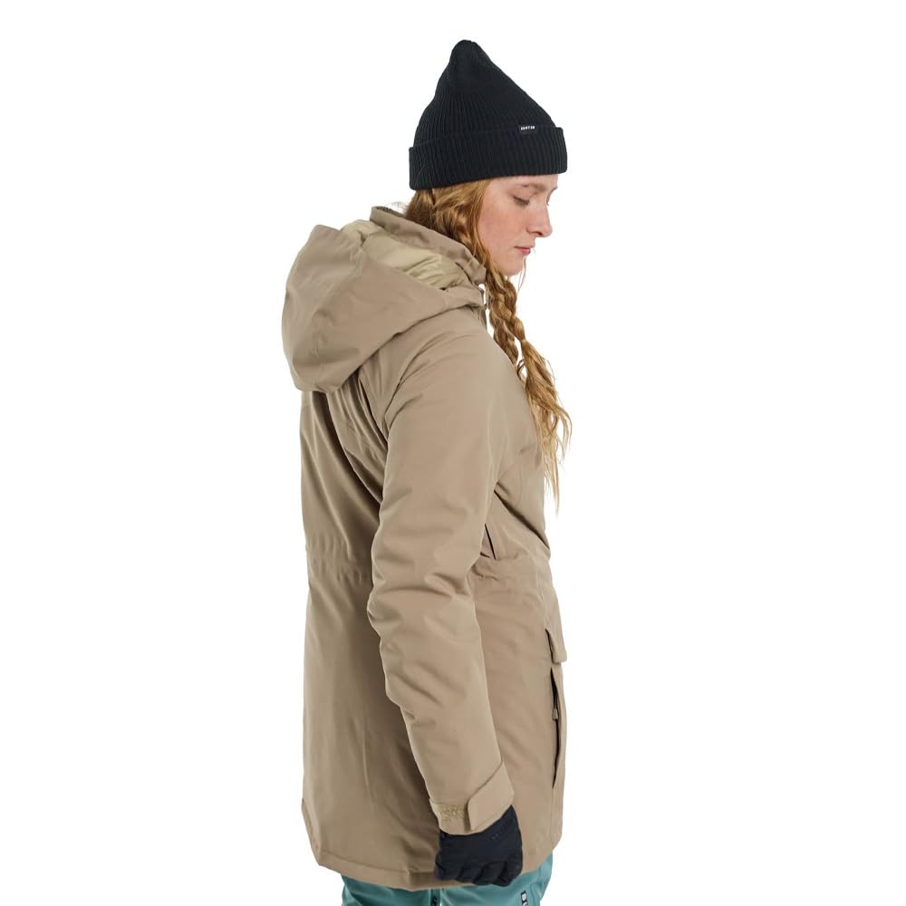 Burton Women's Prowess 2.0 2L Insulated Snow Jacket (US, Alpha, Small, Regular, Regular, Kelp)