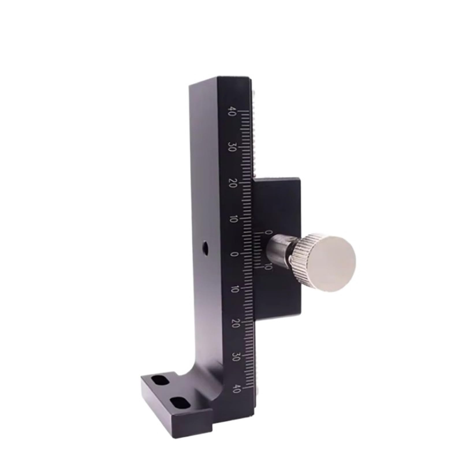 Plataforma de Desplazamiento Manual LWZ25-L50 (50 mm) con Mesa Deslizante de Corte de Ranura de Cola de Milano de Largo Alcance y Eje Z