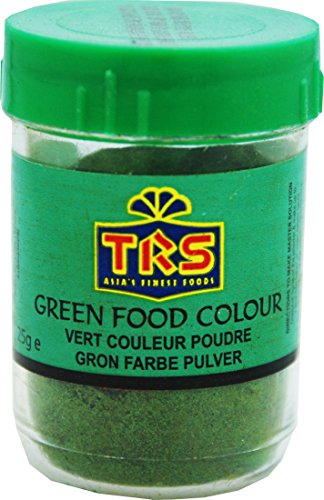 TRS Green Food Colour 25g - colorante alimentario verde