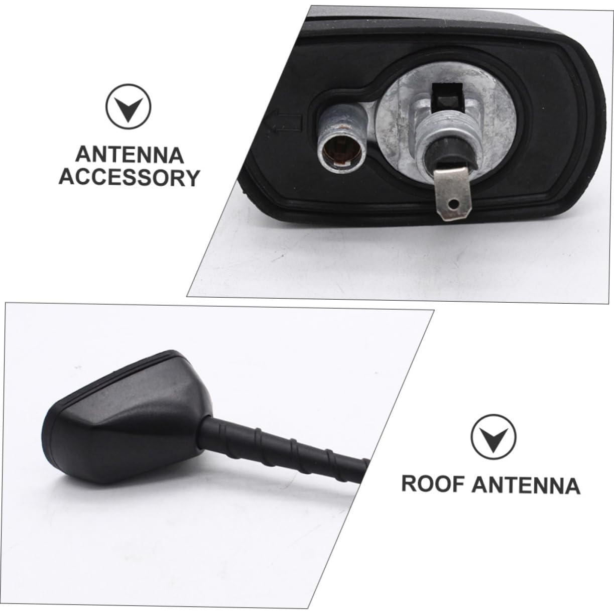 jojofuny Antena Modificada para Coche Decoración De Techo Accesorio Modificado para Techo Antena Modificada para Coche