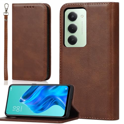 BonwFzin �K�p REDMI 15 5G �P�[�X �蒠�^ �X�g���b�v �V���I�~ ���h�~ 15 5G �X�}�z�P�[�X REDMI155G �蒠�^�J�o�[ �g�уJ�o�[ PU ���U�[ �X�g���b�v�z�[���t�� �}�O�l�b�g �t���b�v �J�[�h���� �J�[�h���[ �X�^���h