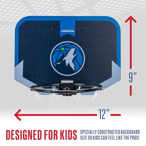 Franklin Sports NBA Minnesota Timberwolves Mini Basketball Hoop - image 4