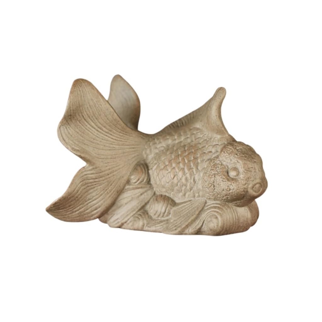 SAMCIOI Tea Pet Kung Fu Tea Set Purple Sand Goldfish Tea Pet Ornaments Home Desktop Decorations Room Tray Accessories Teaware Ornaments