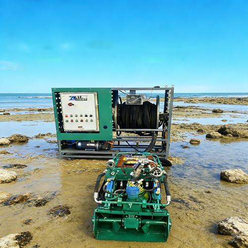 Robot per la pulizia delle condutture industriali, robot per fognature e robot per la pulizia industriale - Sistema di pulizia delle condutture per la rimozione dei fanghi pesanti