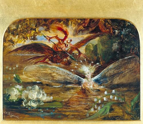 Lienzo il lago delle fate de John Anster Fitzgerald, llena de magia e inspiración tu hogar