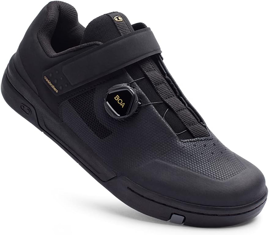 Crankbrothers Flat, MTB Shoes, Black/Gold, 5