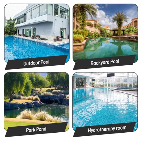 QIANAI Tiersparende Fluchtrampe für Pool, Critter Escape Ramp, Kleintier Swimming Fluchtrampe, Pool Rettungsrampe Tierrampe, Retten Frosch, Ente, Streifenhörnchen, Maus und Andere Tiere(Schwarz)