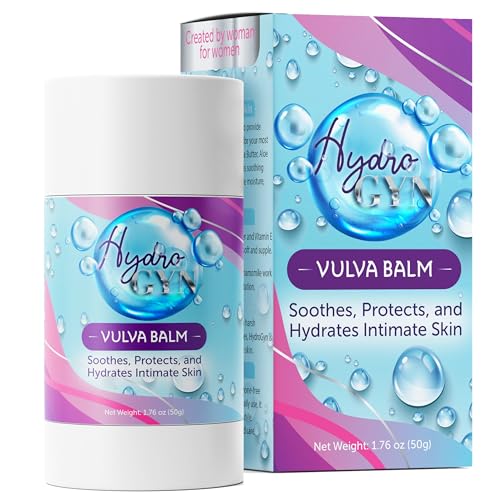 Image of HydroGyn Vulva Balm Vaginal Moisturizer & Menopause Support for Women | Vaginal Moisturizer, Menopause Support, Relieves Feminine Dryness, Itching & Irritation, Hormone-Free, pH Balanced