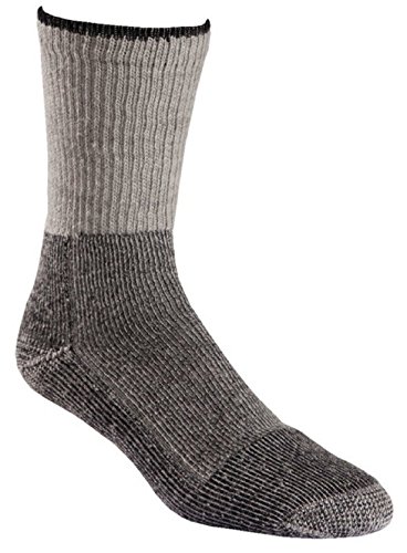 Fox River Wool Work Heavyweight Crew Sock - 2 Pack, Grey, Large