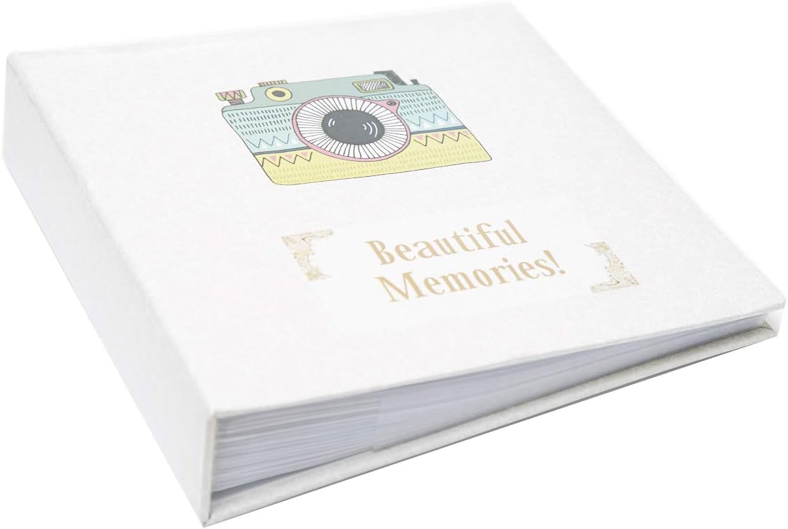 raxter Large Beautiful Memories Slip In Case RingBinder Photo Album Holds 500 Photos 6'' x 4'' (Beautiful Memories, (4x6-500 Photos)