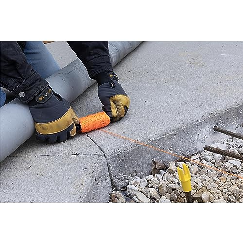 Marshalltown M/TM634 M634 462-16584 634 250&apos Geflochtene Nylon-Maurerschnur, Orange