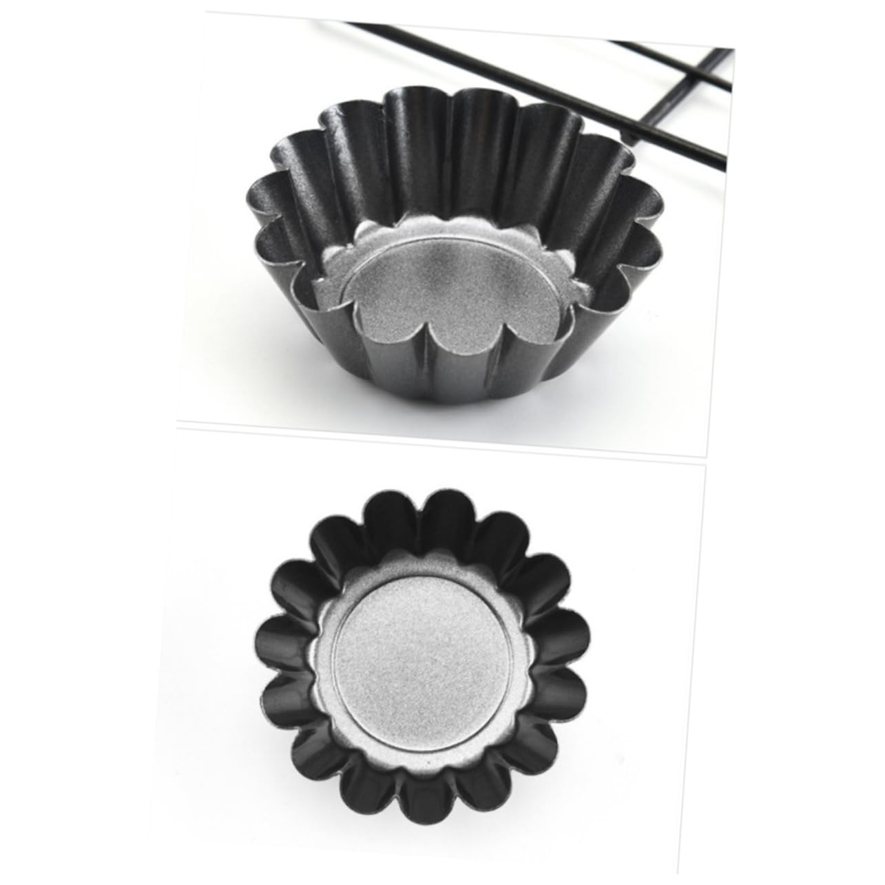 Cabilock Juego De 3 Moldes Antiadherentes Para Tartas De Flores Para Hornear Tartas Y Postres (5 Unidades)