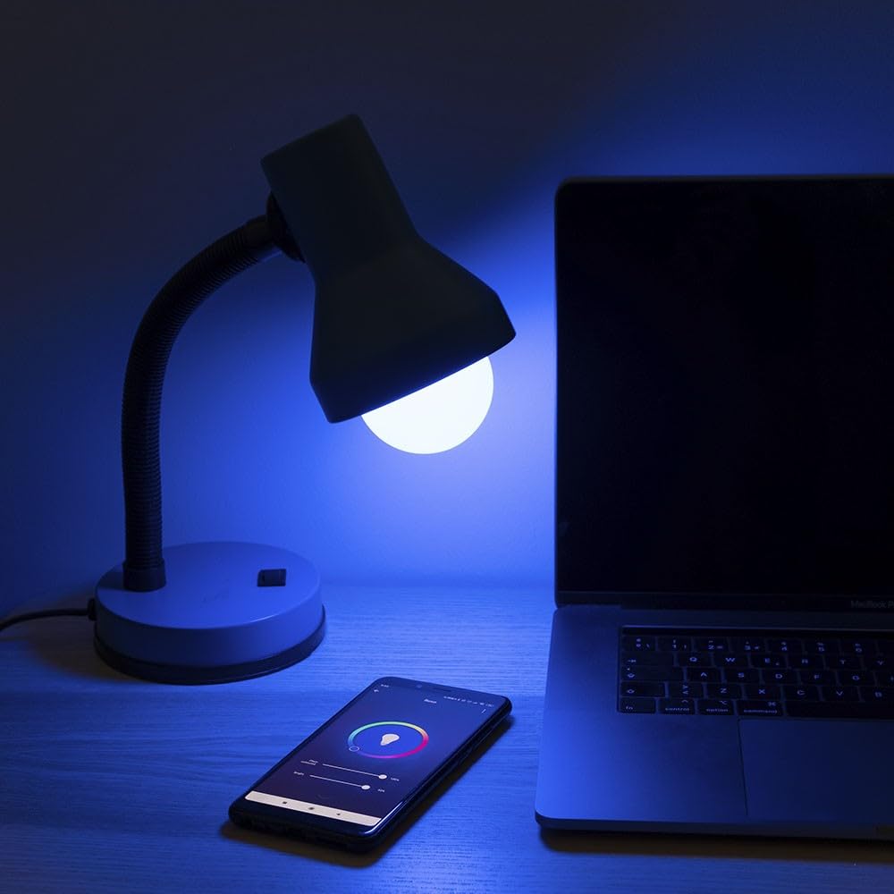 GARZA - Pack Smart Dúo Cabezales Termostáticos con Sensor Zigbee + Bombilla LED WiFi E27 RGB+CCT, Control App y Voz Alexa/Google, Programable, Regulable y Ahorro Energético para el Hogar