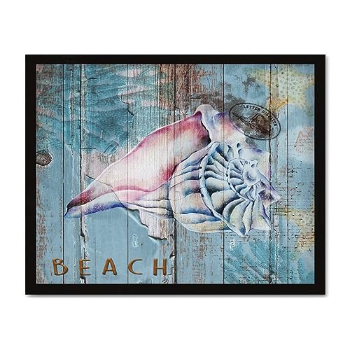 Panneau ocean deco murale bois suspendre pour salle de bain