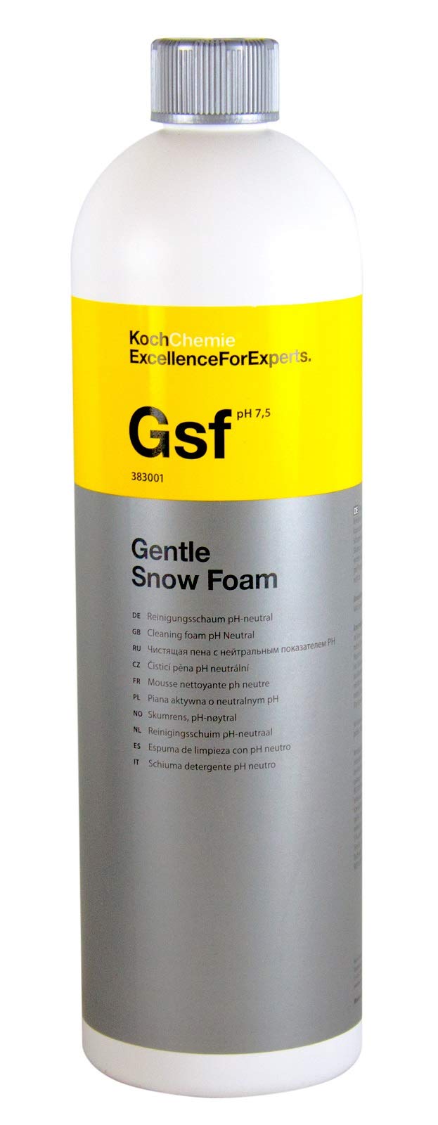 Koch Chemie Nano Magic Champú 750 ml y Gsf Gentle Snow Foam Shampoo 1 L