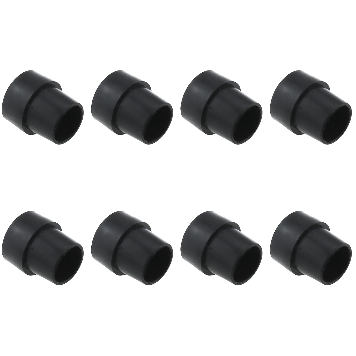 8 peças de diâmetro interno superior de 2,5 cm preto mini trampolim substituição de tampa