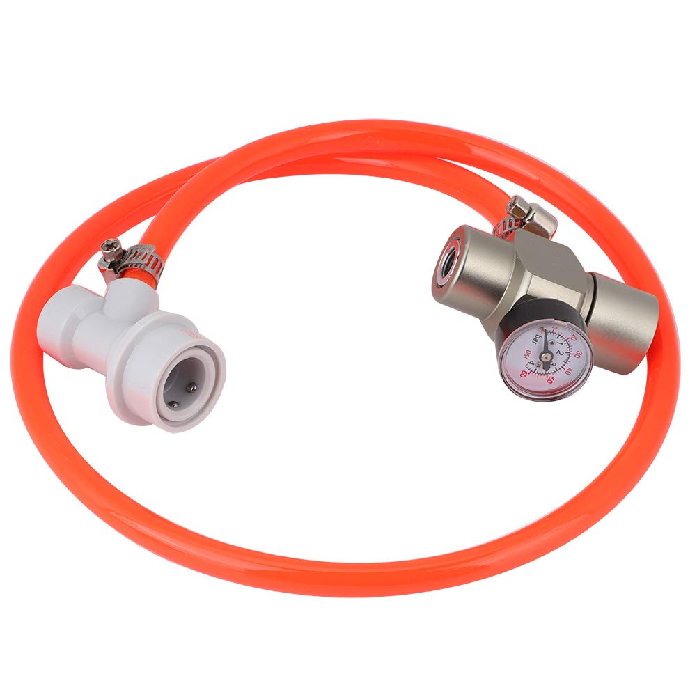 Zestaw ładowarki CO2, MAGT Tr21x4 CO2 mini regulator gazu beg adapter manometr ładowarka zestaw akcesoria sodowe