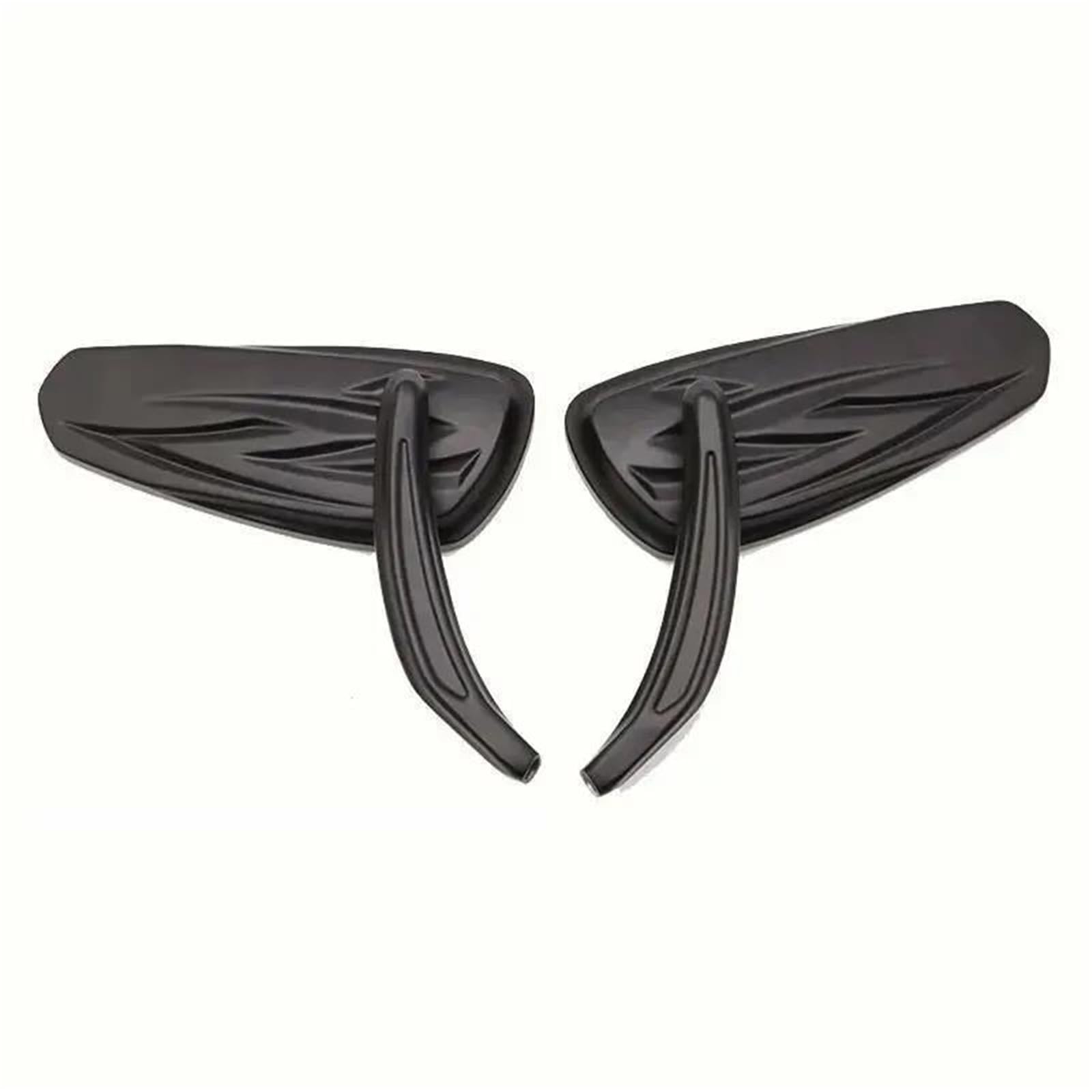 Sicurezza del veicolo 2 Pezzi Specchietti Retrovisori Laterali Per Manubrio Moto Specchietti Retrovisori Per Suzuki Per Yamaha(Nero)
