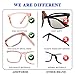 aisswzber Unisex Stylish Square Non-Prescription Eyeglasses Clear Lens Glasses 8082-pinknew glasses