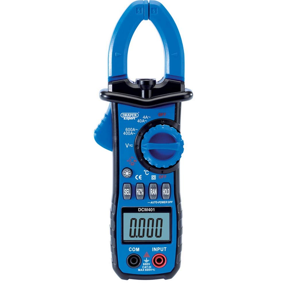 Draper Auto-Ranging Digital Clamp Meter 41911 from B&Q
