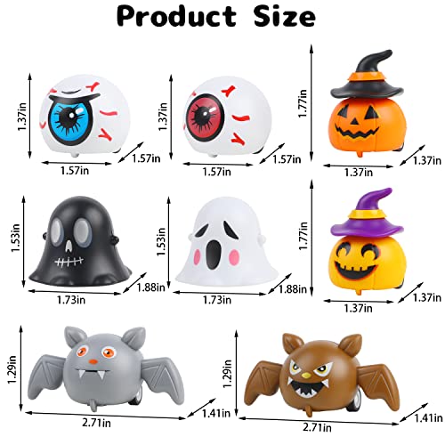 24 Autos de Juguete Halloween Fricción para Niños miniatura 2