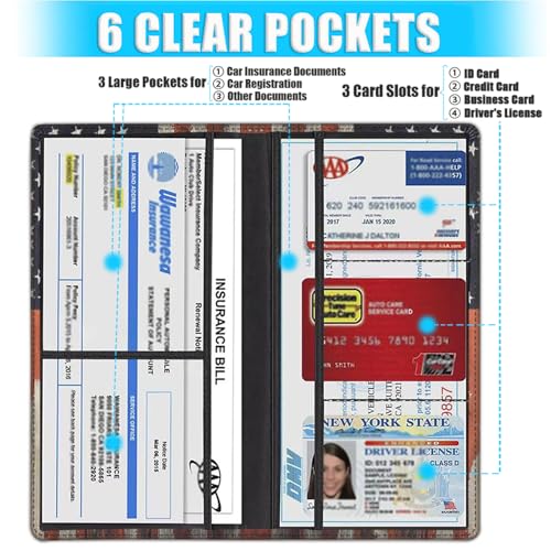 Holder para Documentos de Auto PU miniatura 2