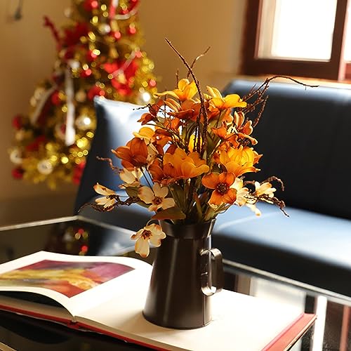 Simulation florale d'Halloween et artisanat d'ornement durable