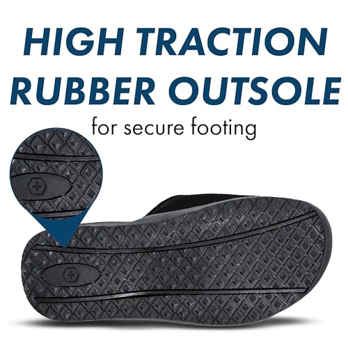 RX Unisex Slide & Flip-Flop Sandals - Orthotic Recovery Sandal with Comfortable Arch Support and Adjustable Strap for Foot and Leg Pain Relief, for Men and Women3