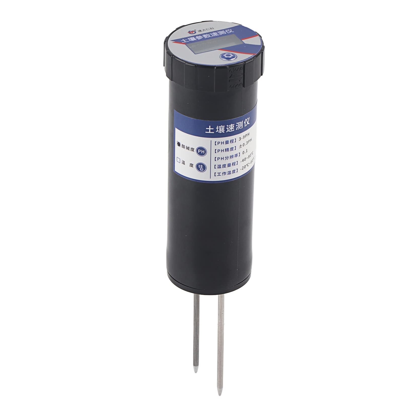 Testeur rapide PH, mesure de la conductivité de l'humidité du sol, testeur de pH de sol, bonne résistance, vitesse de réponse rapide, testeur de sol NPK, conception de sonde d'aiguille, portable