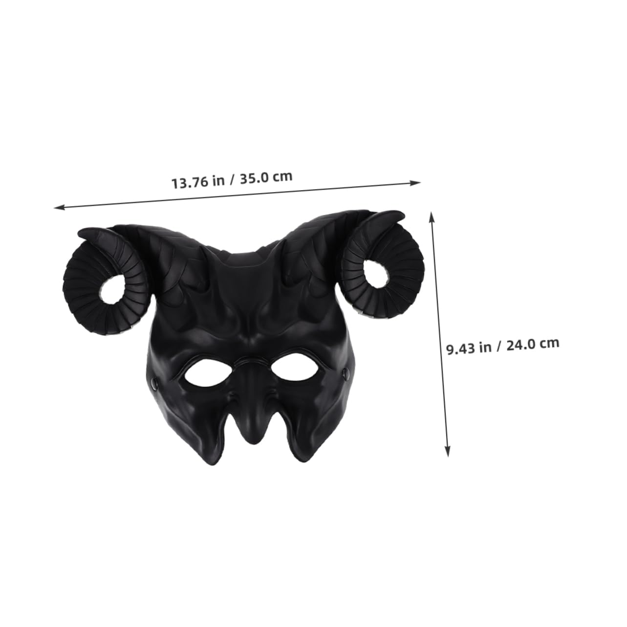 FRCOLOR 2 Maschera Animale Mezzo Viso con per Feste Halloween e Cosplay Accessori Versatili per Costumi e Ruolo Design Incantevole e Adattabile per Eventi Festivi