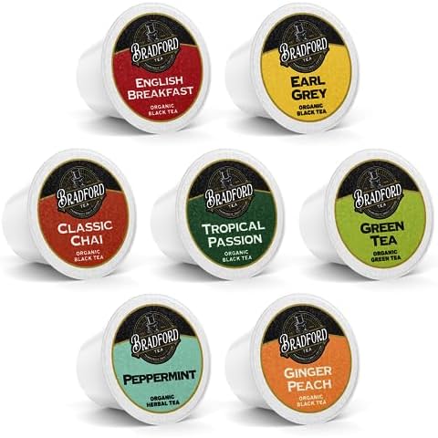 Bradford Tea Variety Pack for Keurig Brewers Cover