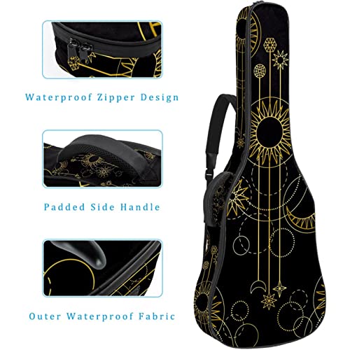 Housse pour guitare acoustique – Motif dauphins de dessin animé – Bleu – 1 cm d’épaisseur – Étanche – 101,6 cm, 104,1 cm… - Les Beatles, Paul McCartney, John Lennon, RIngo Starr, George Harrison Housse pour guitare acoustique - Motif dauphins de dessin animé - Bleu - 1 cm d'épaisseur - Étanche - 101,6 cm, 104,1 cm… – Image 5
