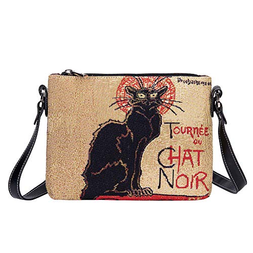 Image of Signare Tapestry Crossbody Bag Sling Shoulder Purse for Women