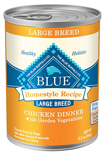 Blue Buffalo Homestyle Recipe Grownup Moist Canine Meals, Made with Pure Components, Hen Dinner With Backyard Greens, 12.5-oz. Can (Pack of 12) Blue Buffalo Homestyle Recipe Grownup Moist Canine Meals, Made with Pure Components, Hen Dinner With Backyard Greens, 12.5-oz. Can (Pack of 12)
