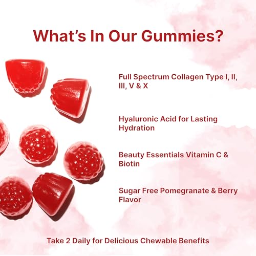 Micro Ingredients Multi Collagen Peptides Gummies