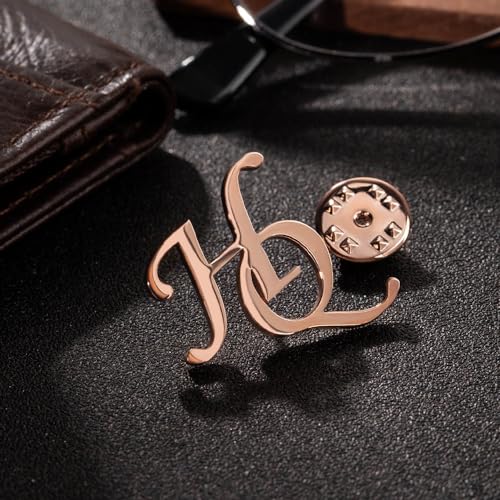 callie Personalized Initials Name Brooch Pin - Custom Lapel Pin for Men Suits with Monogram Letters, Birthday Anniversary Wedding Jewelry Gifts for Men Women3