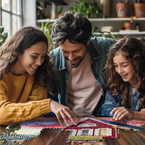Rompecabezas de 1000 piezas para regalar a abuelos y adultos 4
