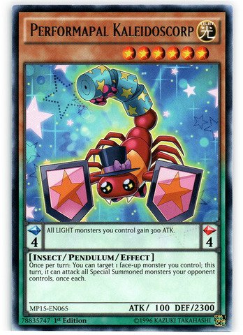 YU-GI-OH! - Performapal Kaleidoscorp (MP15-EN065) - Mega Pack 2015 - 1st Edition - Rare