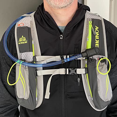 Sac à dos d'hydratation 5,5 l YAPJEB contre les irritations en randonnée course - 6