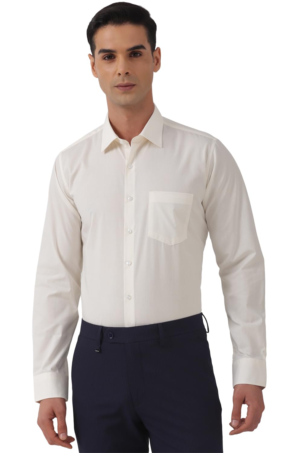 Solid Formal Shirt for Men| Premium Cotton| Full Sleeves| Slim Fit |Breathable Fabric