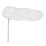 Fly Catching Net, Polyester Iron Scalewing Toy with Pine Wood Pole, Easy to Use for Kids and Adults Outdoor Activities 18.1 Inch